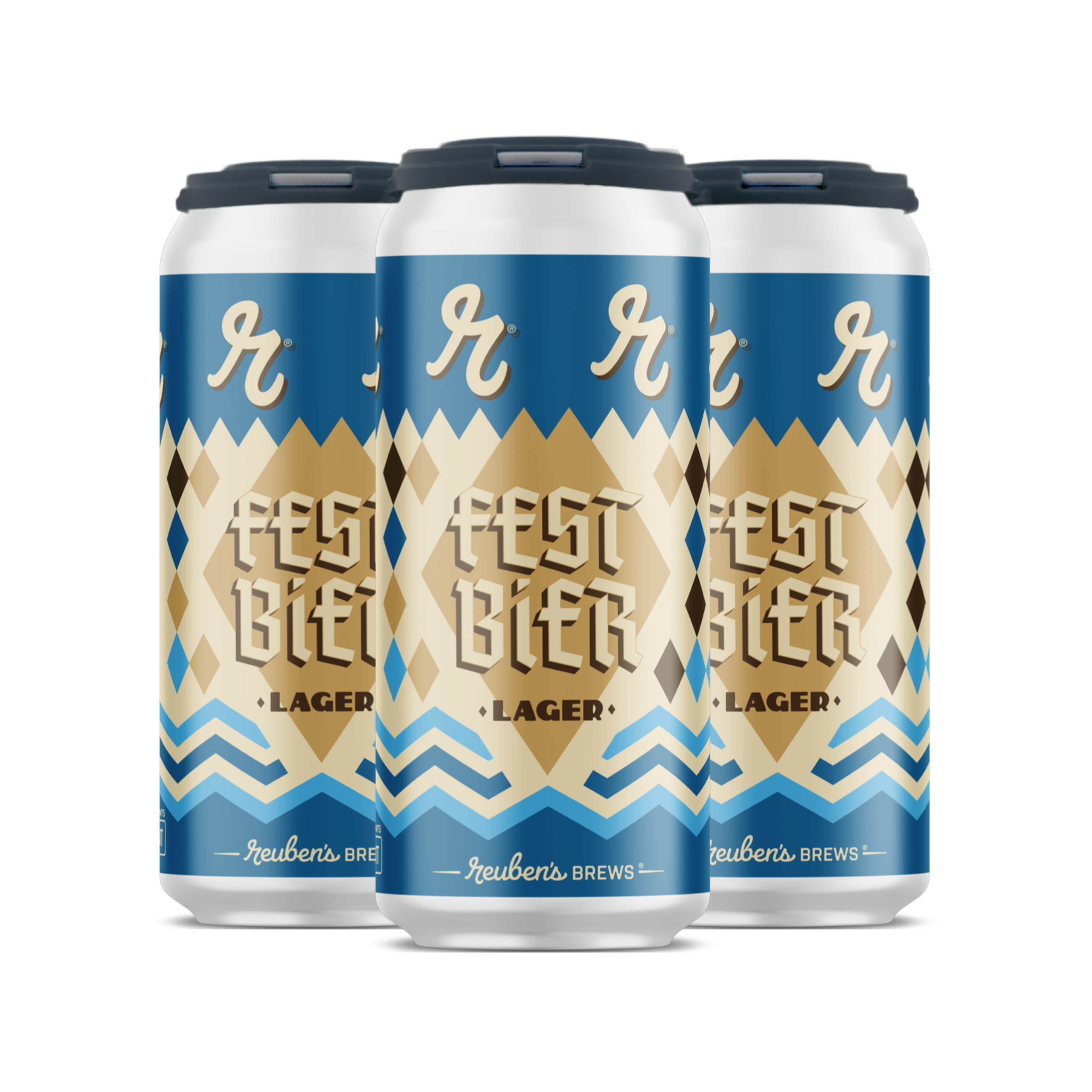 Festbier Lager 4-pack x 16oz Cans | Reuben's Brews